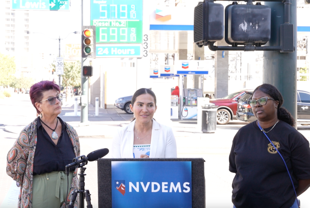 Sandra Jauregui, Impacted Nevadans Call Out Record High Gas and Diesel Prices Under Lombardo-Trump Economy